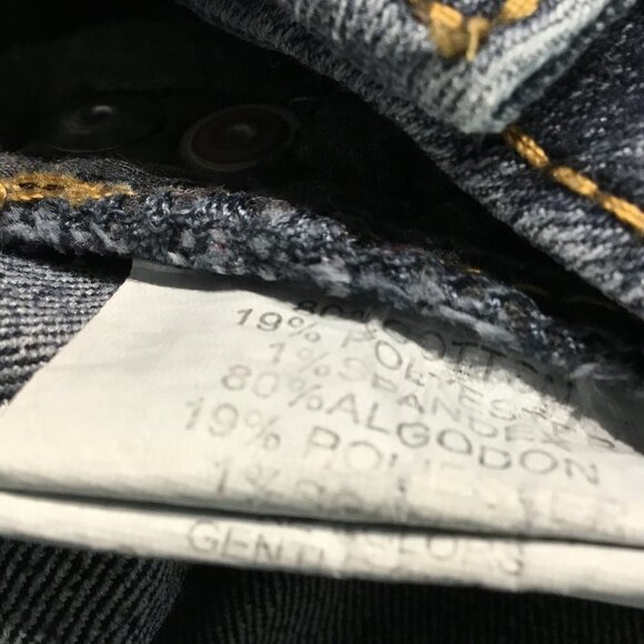 Democracy Jeans Paisley Pocket Embroidery Midrise Wide Leg Capri Size 6 - Picture 5 of 5